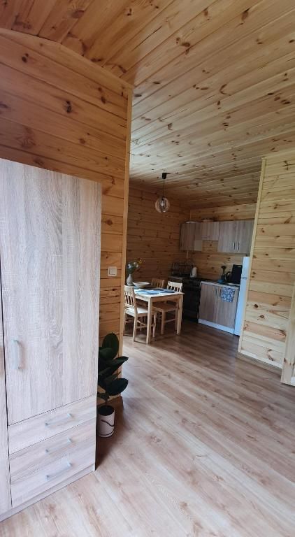Дома для отпуска Domek drewniany nad jeziorem Zełwągi-21